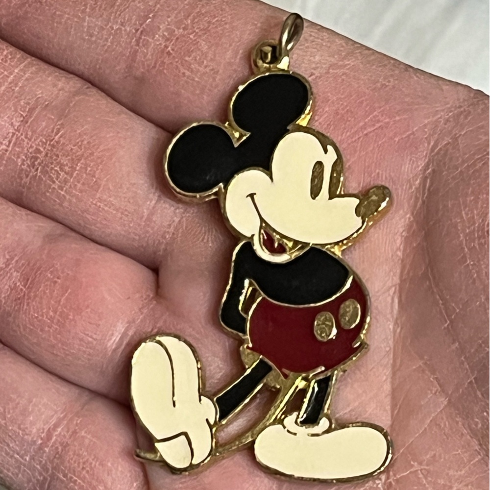 Mickey Mouse Vintage Disney Pendant - Picture 7 of 8